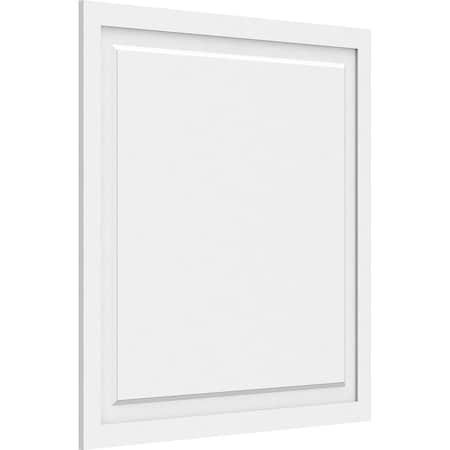 Ekena Millwork Harrison Raised Panel Decorative Wall Panel, 38"W x 38"H x 5/8"P WALP38X38X062HAR